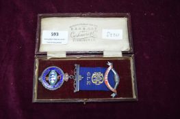 Cased RAOB GLE Medal