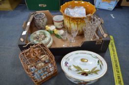 Ceramics Including Royal Worcester, Tureen , etc.