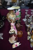 Oriental Vases, Figurines, etc.