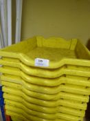 *Ten Plastic Storage Trays