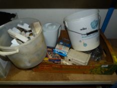 Miscellaneous Box; Kettle, Drip Strip, Window Bolt