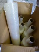 *Six 400mm x 300m Rolls of Clear Stretch Wrap