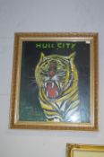 Hull City Tiger Painting by M. Leech