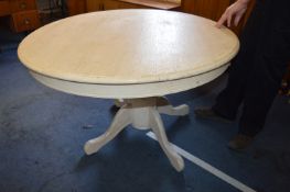 Circular Dining Table on Pedestal Base