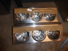 *pair of triple utensils holder