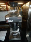 *Bravilor Bonamat filter coffee machine with top warming plate - complete with 2 x glass jugs