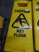 *caution/wet floor signs x 3
