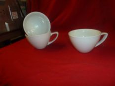 *white coffee cups - approx. 20