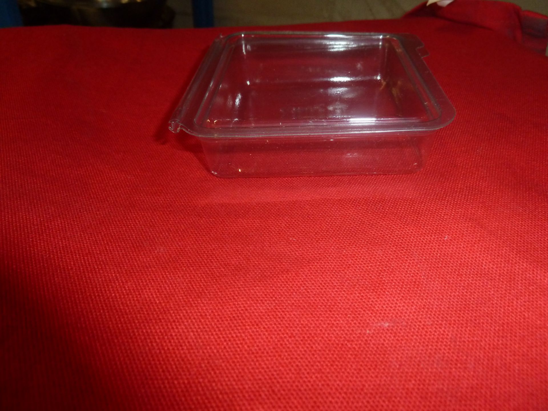 *small plastic take away containers x 1 box