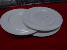 *white dinner plates 260 diameter x approx. 25