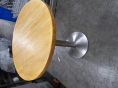 *round butchers block tables 760 diameter