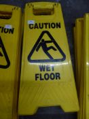 *caution/wet floor signs x 3