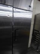 *Asosa S/S fridge on castors model YBF9206 600w x 700d x 1950h