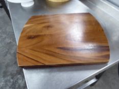 *solid wooden chopping boards x 3