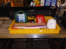 *miscellaneous items - including first aid kit, pop up banner, fire blanket