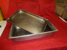 *large baking trays and gastronomes - various depths x 15