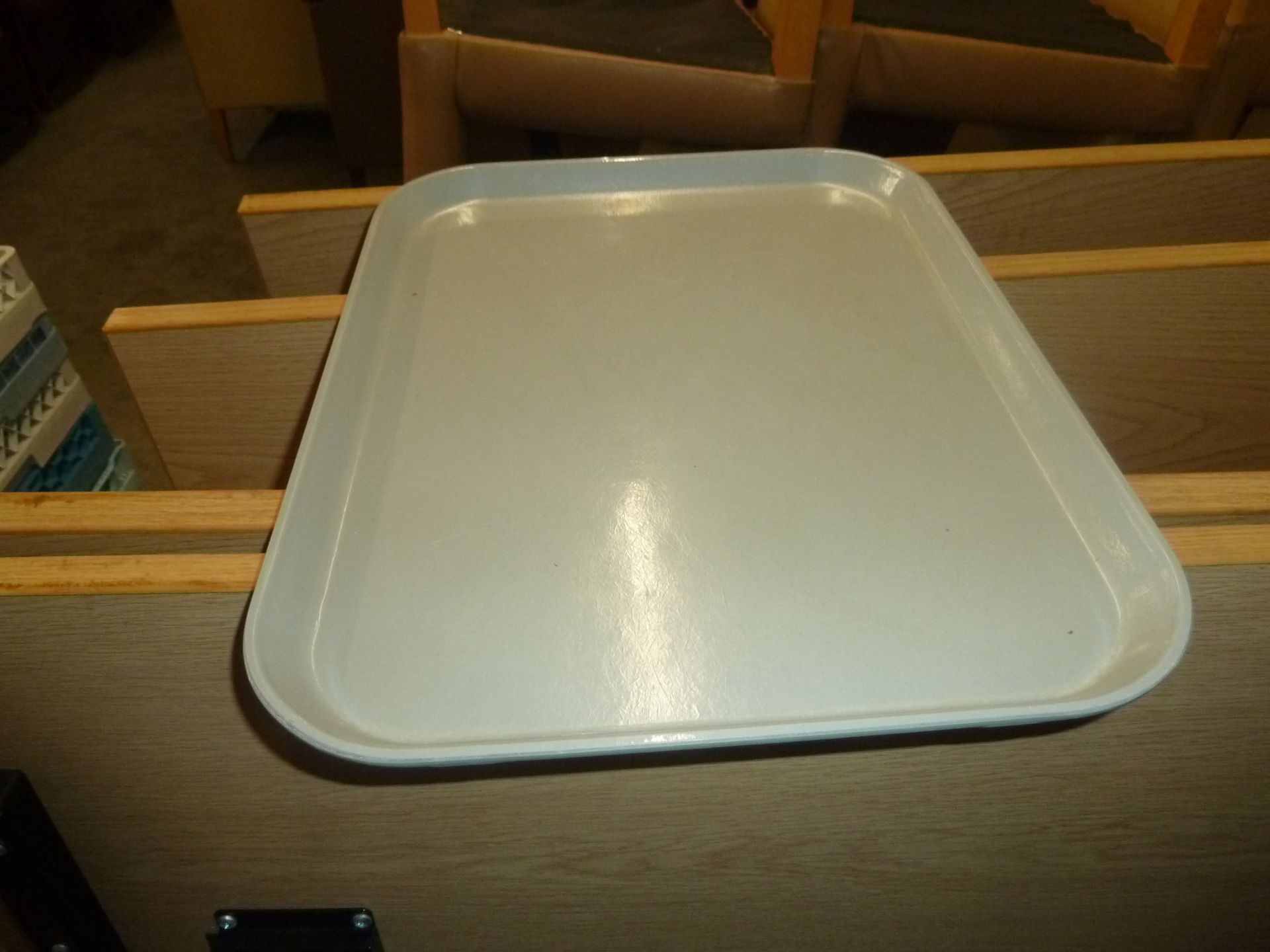 *grey plastic trays x 39