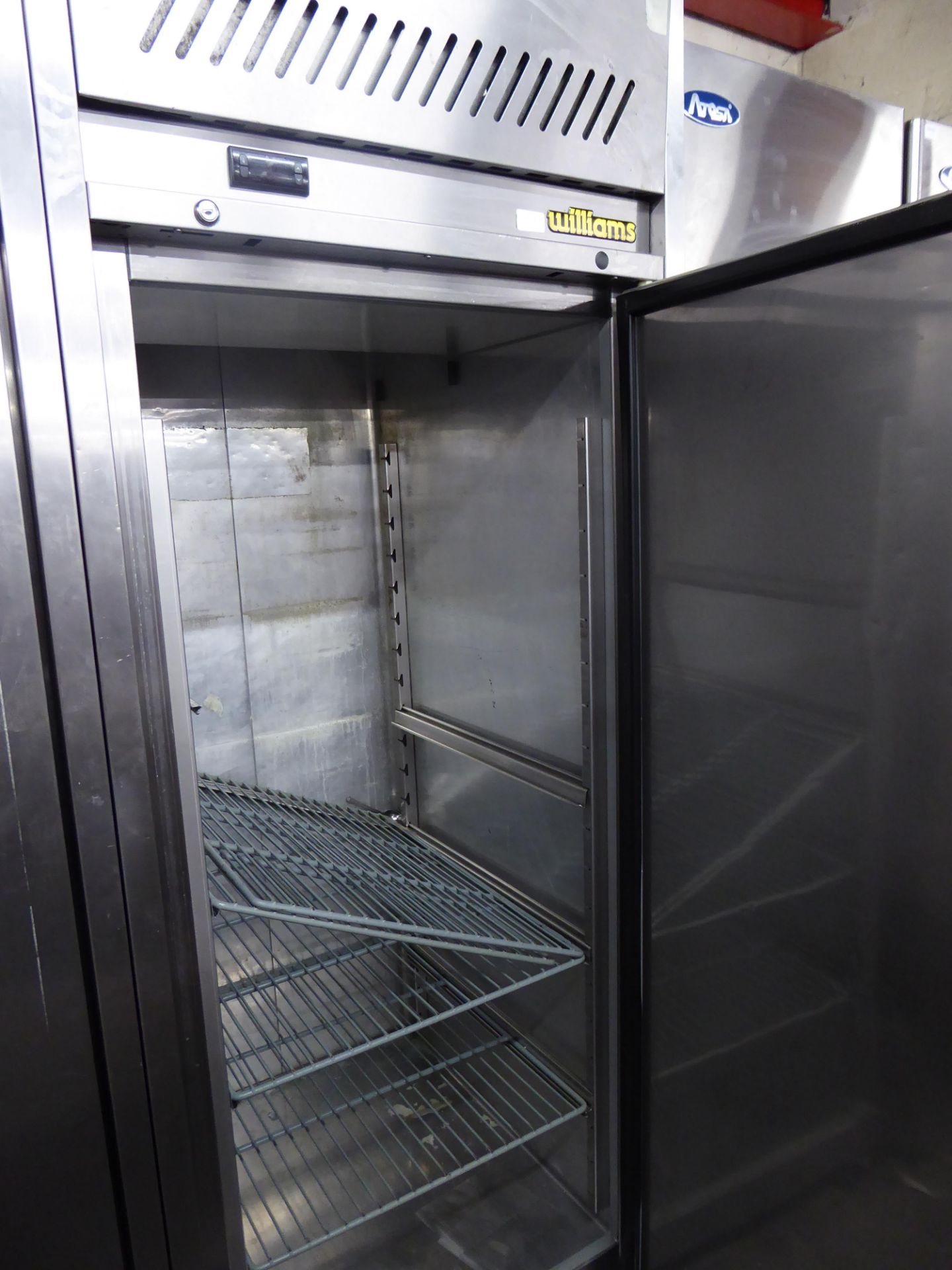 *Williams S/S fridge on castors model HJ1SA 730w x 800d x 1960h - Image 2 of 3