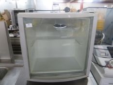 *Phoenix small glass front fridge 500w x 500d x 500h