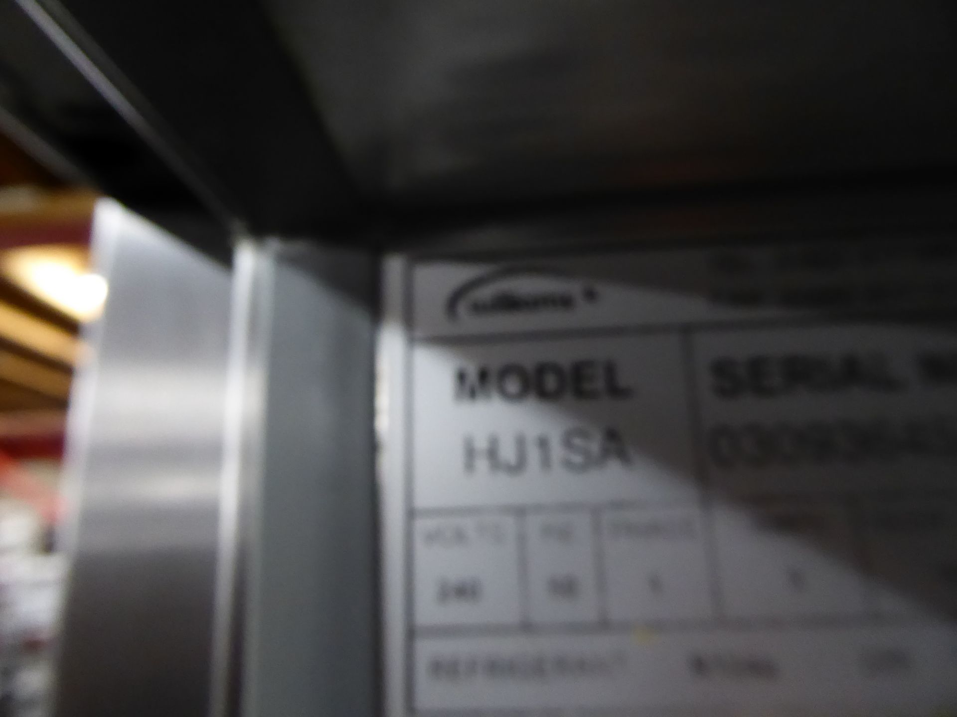 *Williams S/S fridge on castors model HJ1SA 730w x 800d x 1960h - Image 3 of 3