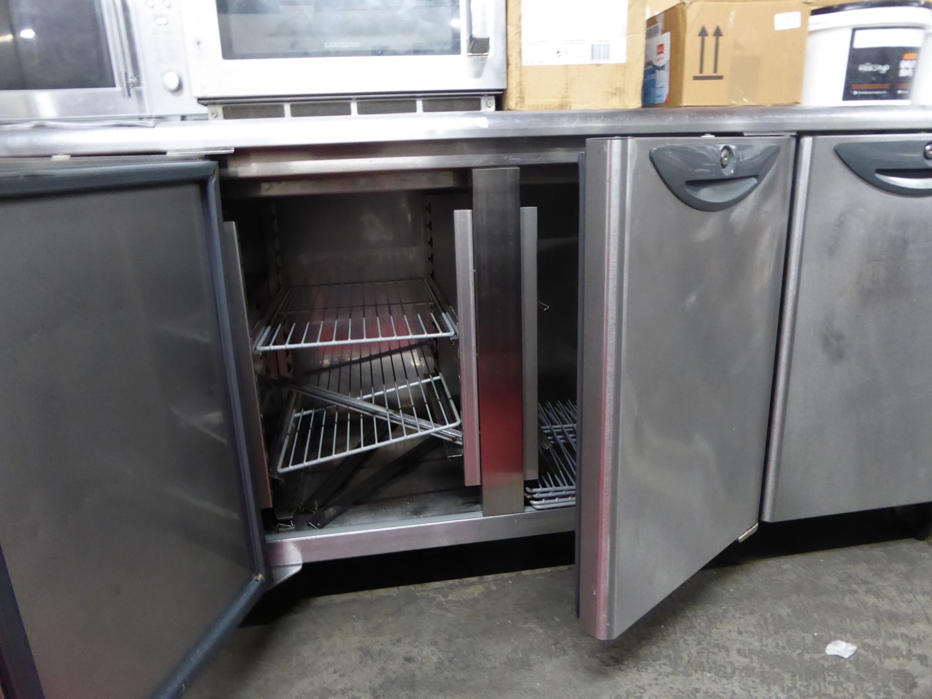 *Williams triple door bench top cooler 1880w x 660d x 880h - Image 2 of 2