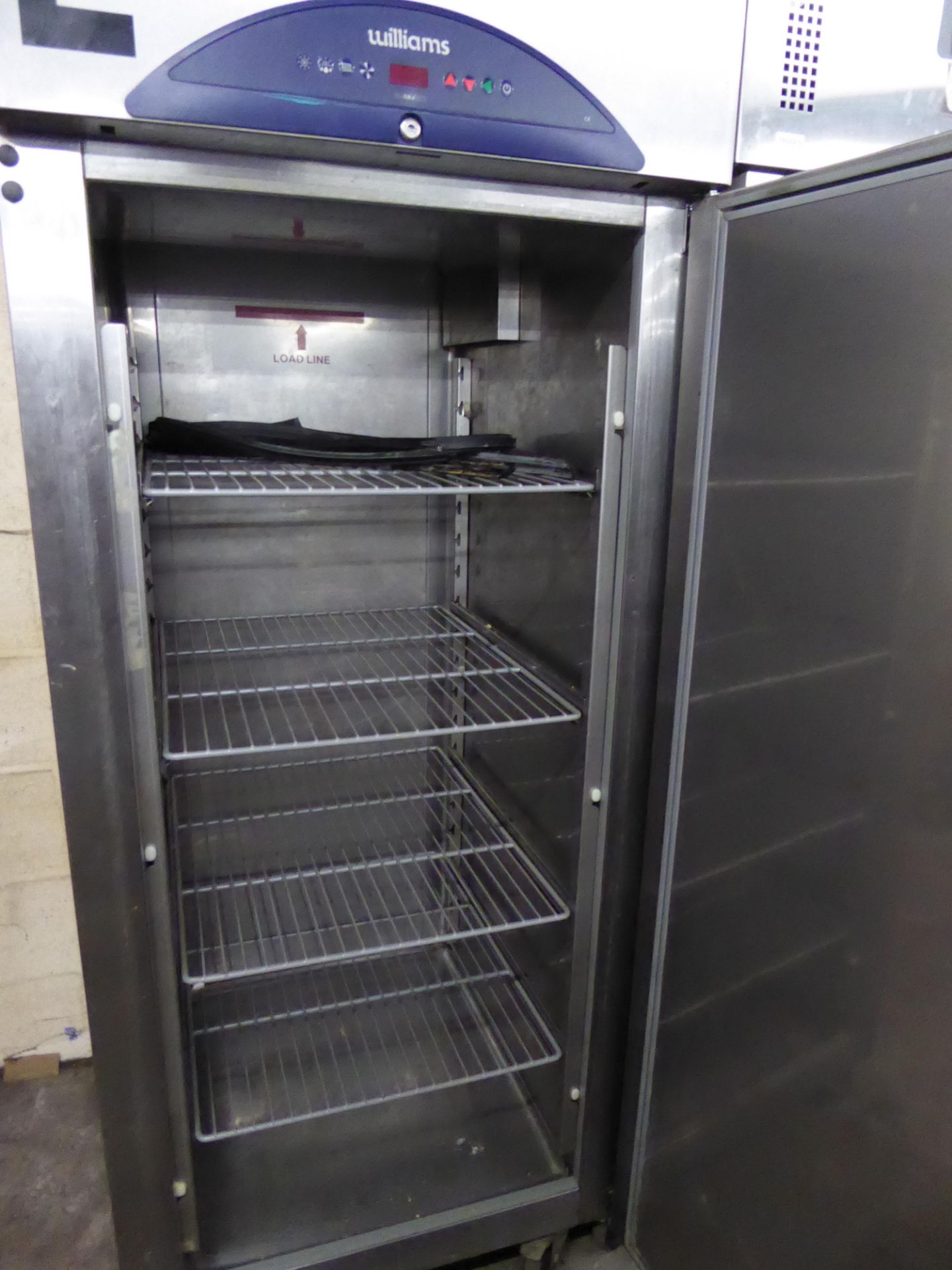 *Williams S/S fridge on castors model HG1TSS 740w x 800d x 1950h - Image 2 of 3