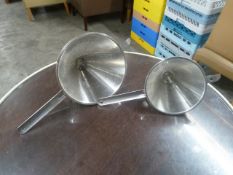 *cone shaped strainers x 3