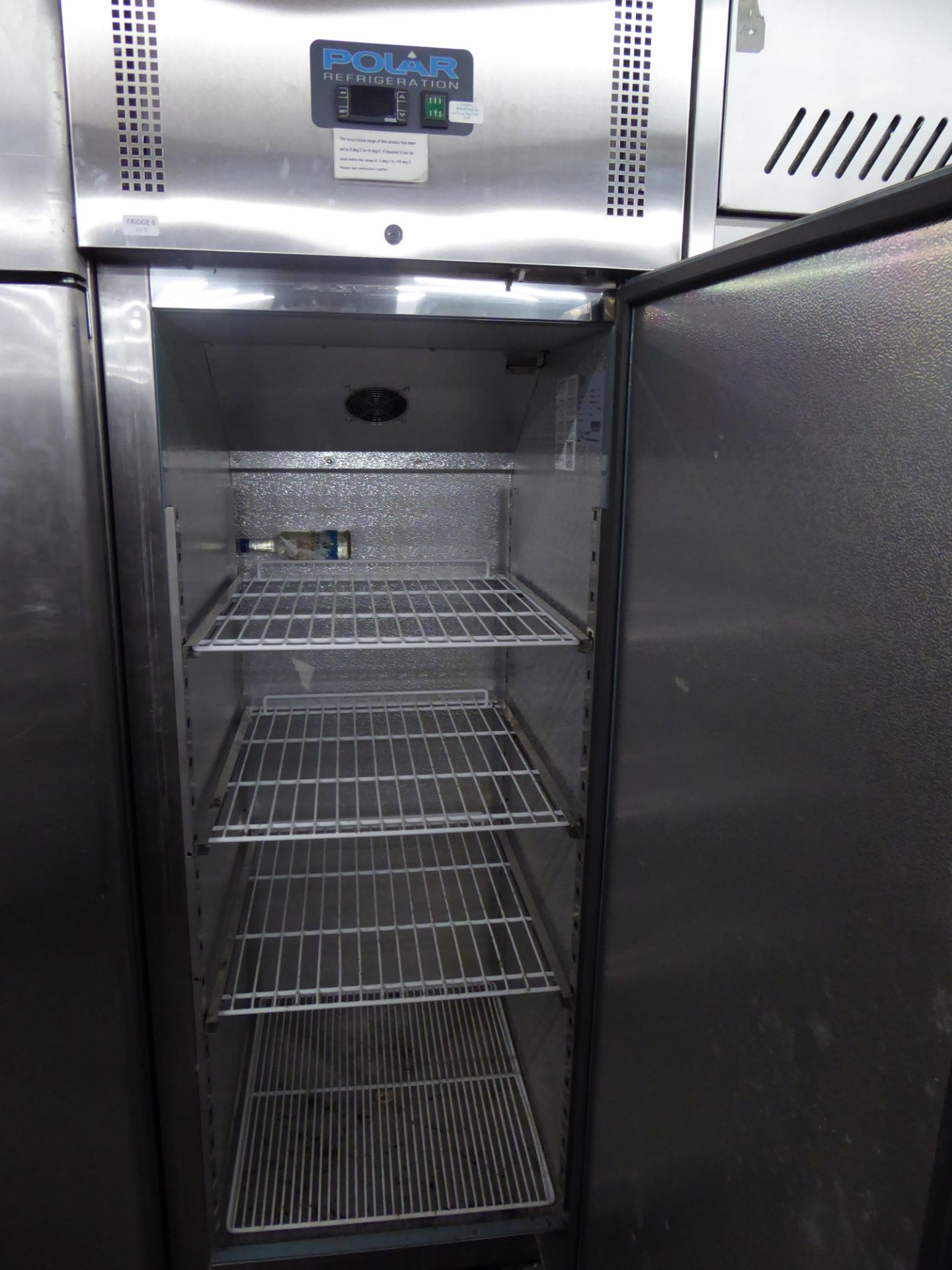 *Polar S/S fridge on castors model G592-02 690w x 800d x 2000h - Image 2 of 3