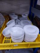 *soup bowls and side plates approx. 60 items