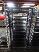 *racking with trays 560w x 400d x 1500h