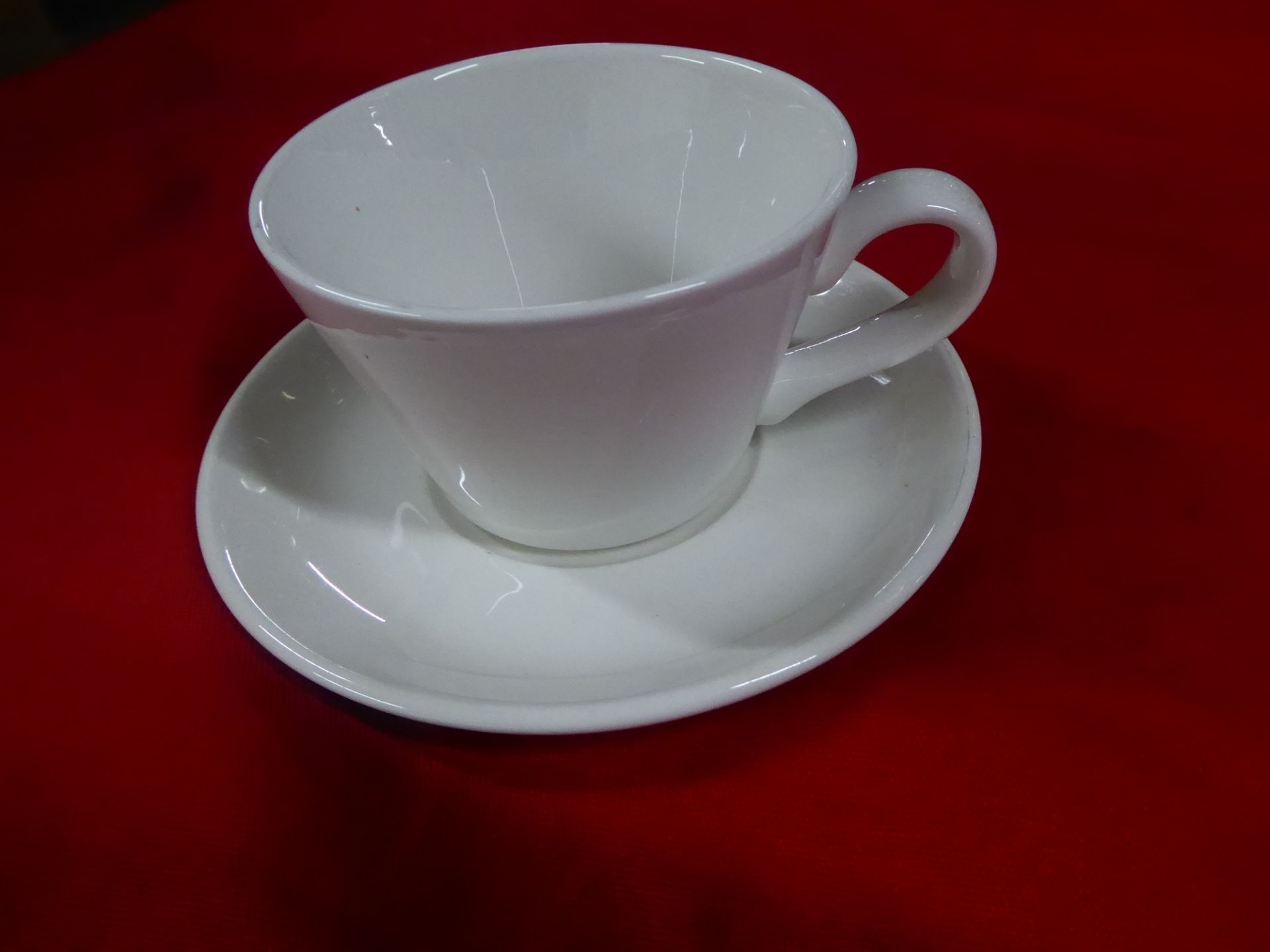 *cups (still boxed) and saucers x 18