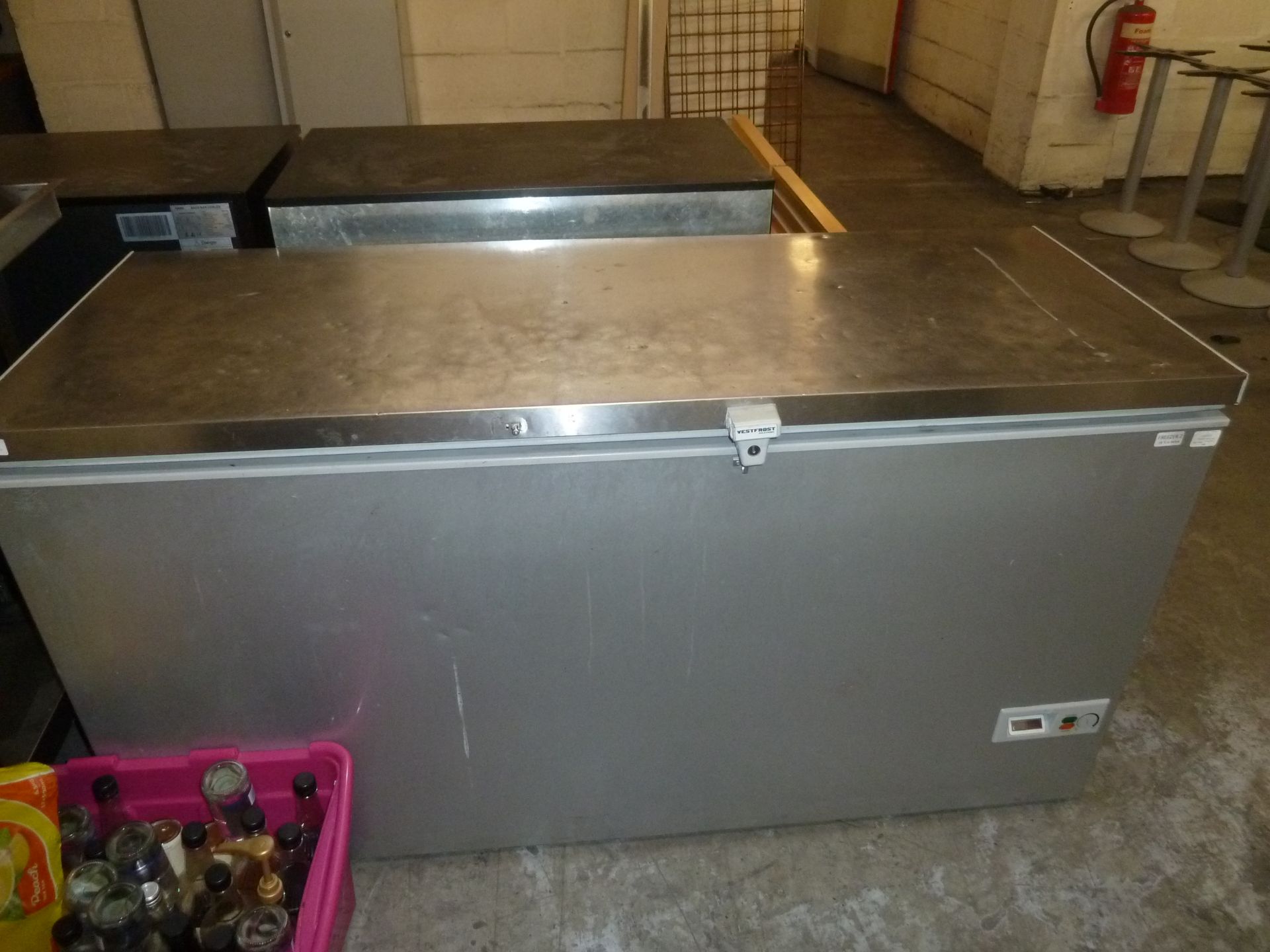 *Vestfrost S/S topped chest freezer 1560w x 650d x 840h