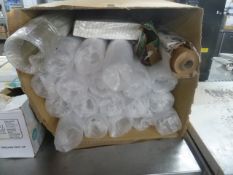 *Consumables - plastic glasses, baking parchment, cling film, greaseproof paper