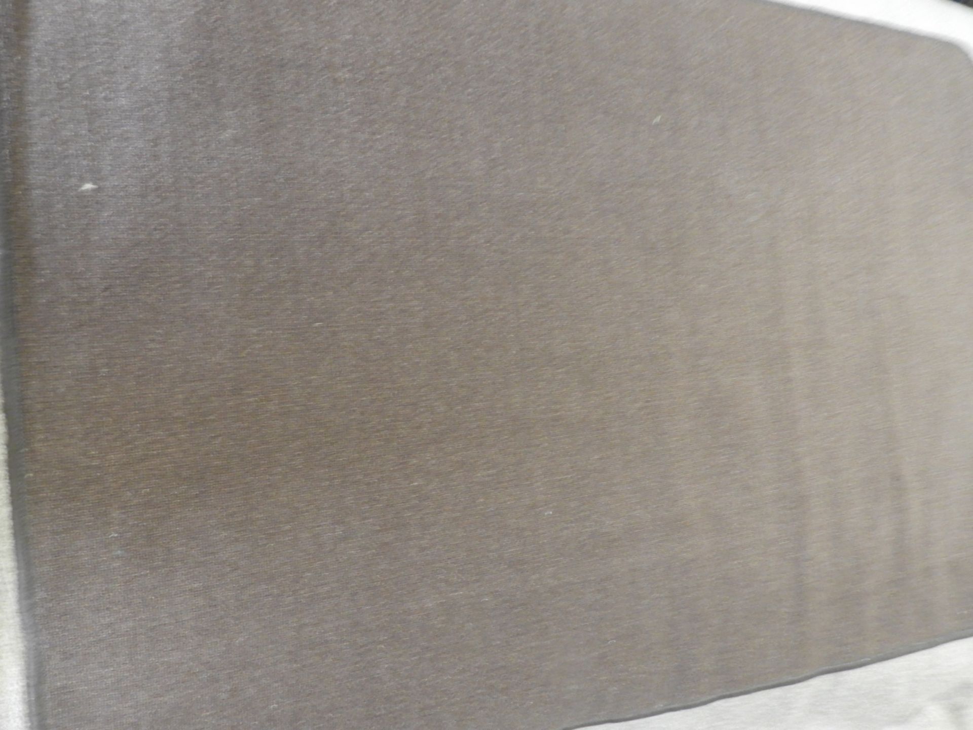 *Rubber Back Brown Rug 1x1.5m