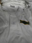 *10 White Polo Shirts (Embroidered)