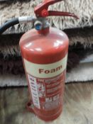 *Foam Fire Extinguisher