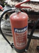 *Dry Powder Fire Extinguisher