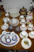 Decorative Pottery; Posies, part Tea Set, Hornsea