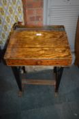 Vintage Pine Child's Desk