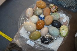 Decorative Wooden, Marble and Other Eggs