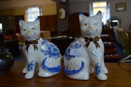 Part of Staffordshire Style Cats