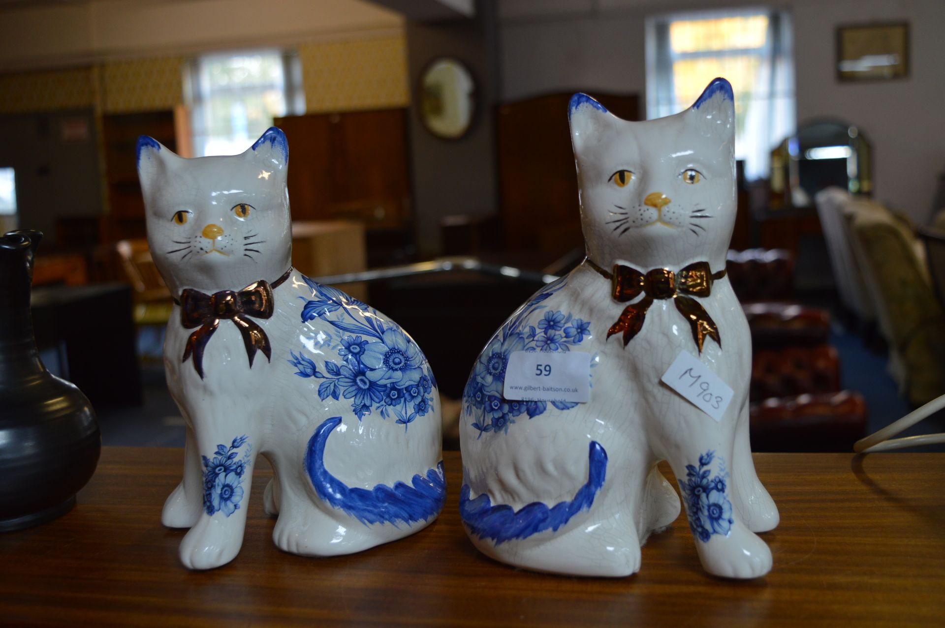 Part of Staffordshire Style Cats