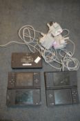 Three Nintendo DS