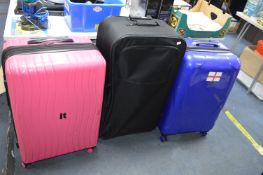 Three Large Suitcases