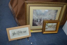 Three Framed Pictures