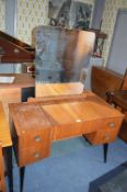 Vintage Mirrored Back Dressing Table