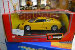 Burago 1:24 Scale Bugatti EM110 Diecast Model Car