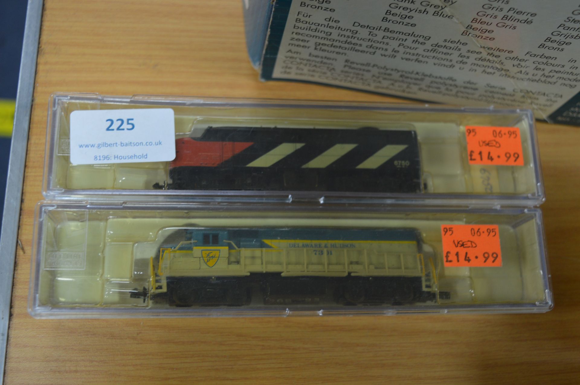 Lifelike N Gauge FA2 Loco D&H