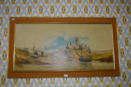 1970's Framed Print by Folland - Coastal Scene