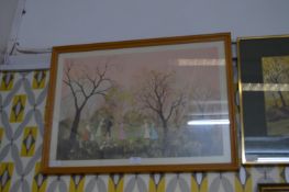 Framed Helen Bradley Print